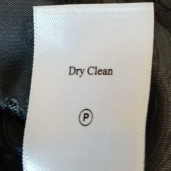 NWT Coldwater Creek Long Jacket 10 Black Velvet Rayon Silk Blend - Picture 13 of 13